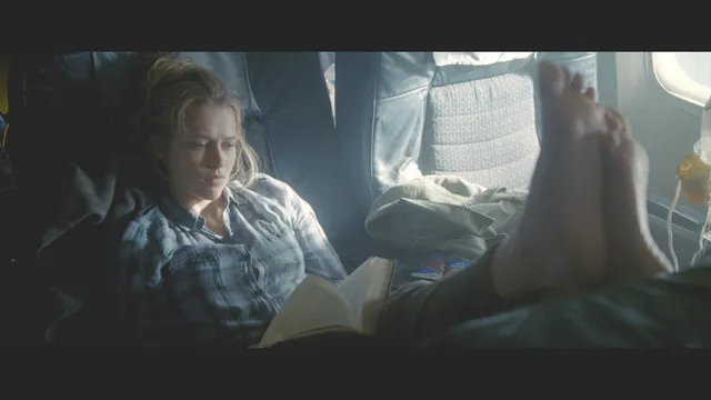 Teresa Palmer reclining during a screen scene.